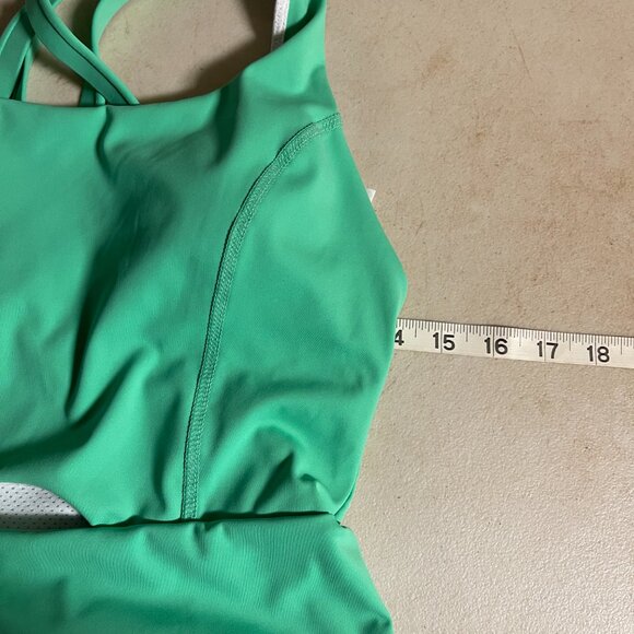 Mint Green Athletic Skort Romper – Cute & Comfy Activewear Medium - Picture 11 of 15